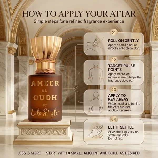 LIKE_STYLE_Ameer_Al_Oudh_Attar_for_Men_&_Women_|_Premium_Oud,_Saffron_&_Nutmeg_Fragrance_|_Woody,_Leather_&_Vanilla_Notes_|_Long-Lasting_Non-Alcoholic_Roll-On_Attar_5.5ml