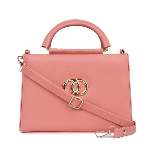 LIKE_STYLE_Classy_PU_Sling_Bag_for_Women_|_Structured_Design,_Zipper_Closure_&_Stylish_Metal_Handle