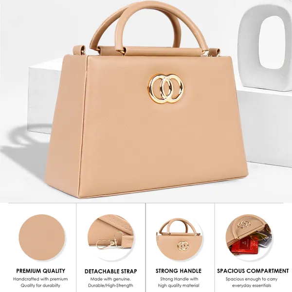 LIKE_STYLE_Classy_PU_Sling_Bag_for_Women_|_Structured_Design,_Zipper_Closure_&_Stylish_Metal_Handle