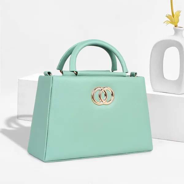 LIKE_STYLE_Classy_PU_Sling_Bag_for_Women_|_Structured_Design,_Zipper_Closure_&_Stylish_Metal_Handle