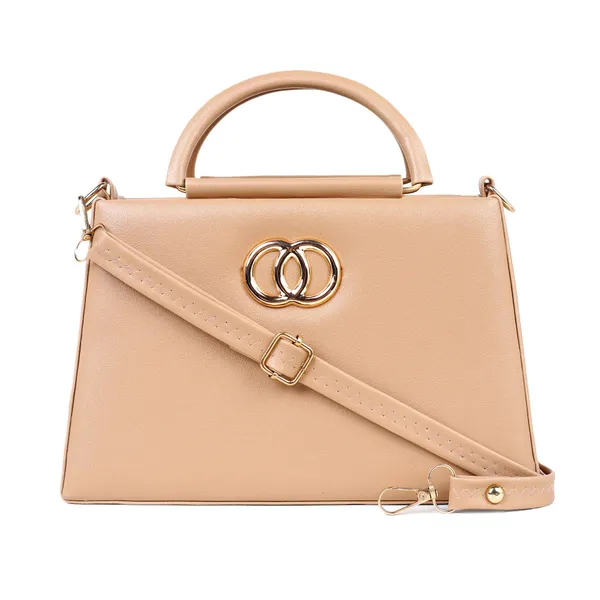 LIKE_STYLE_Classy_PU_Sling_Bag_for_Women_|_Structured_Design,_Zipper_Closure_&_Stylish_Metal_Handle