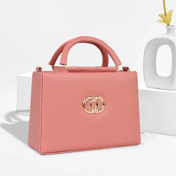 LIKE_STYLE_Classy_PU_Sling_Bag_for_Women_|_Structured_Design,_Zipper_Closure_&_Stylish_Metal_Handle