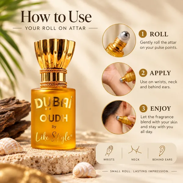 LIKE_STYLE_Dubai_Oudh_Attar_for_Men_&_Women_|_Citrus,_Mint,_Rose_&_Cinnamon_|_Woody,_Amber_&_Leather_Notes_|_Non-Alcoholic_Roll-On_5.5ml