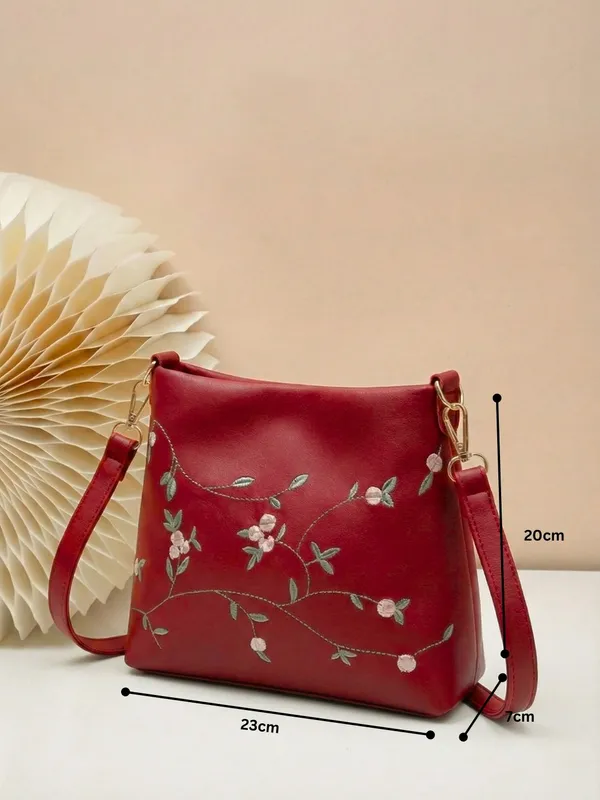 LIKE_STYLE_Floral_Embroidered_PU_Sling_Bag_for_Women