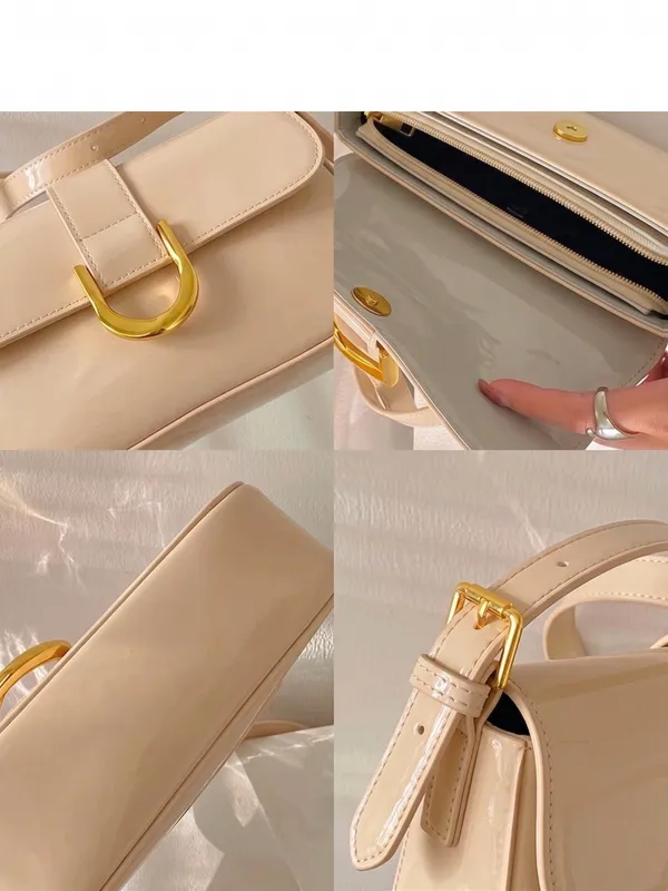 LIKE_STYLE_Glossy_Patent_Sling_Bag_for_Women