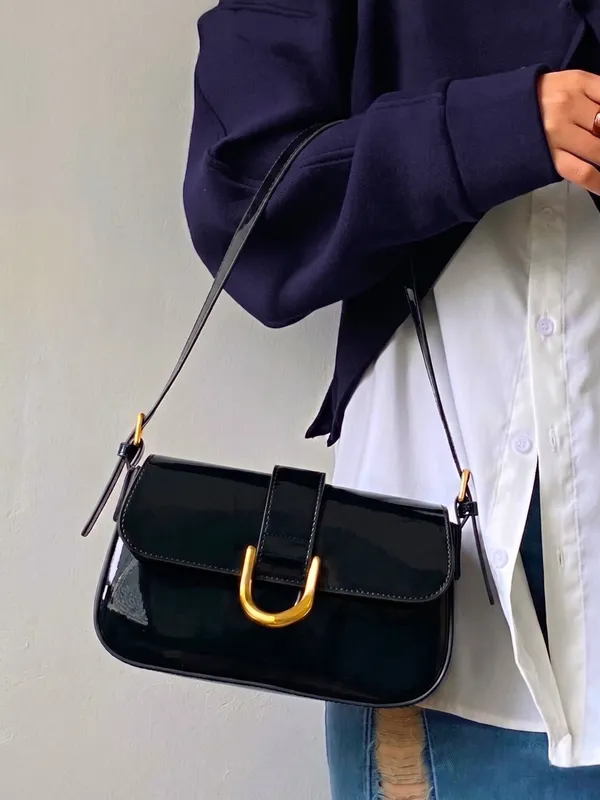 LIKE_STYLE_Glossy_Patent_Sling_Bag_for_Women
