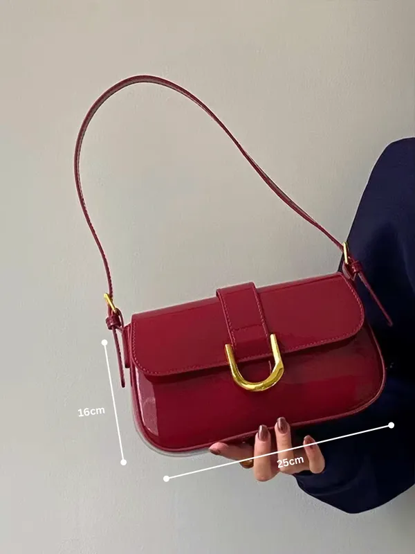LIKE_STYLE_Glossy_Patent_Sling_Bag_for_Women