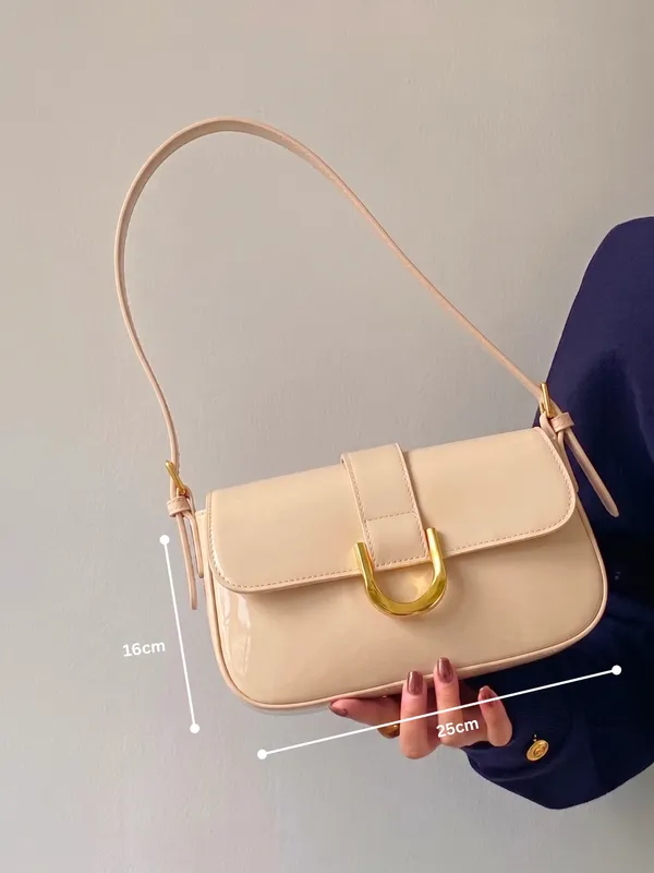 LIKE_STYLE_Glossy_Patent_Sling_Bag_for_Women