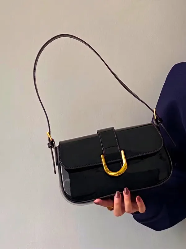 LIKE_STYLE_Glossy_Patent_Sling_Bag_for_Women