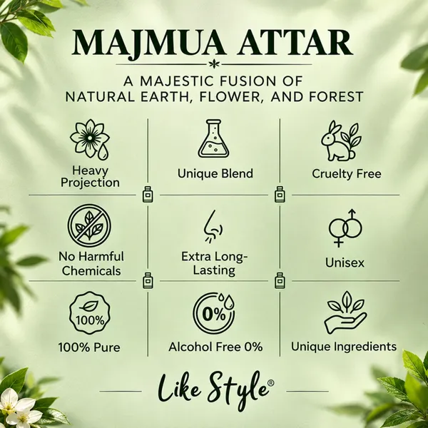 LIKE_STYLE_Majmua_Attar_for_Men_&_Women_|_Woody,_Floral_&_Musky_Fragrance_|_Non-Alcoholic_Roll-On_Attar_5.5ml