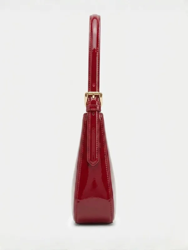 LIKE_STYLE_Premium_Glossy_Patent_PU_Sling_Bag_for_Women