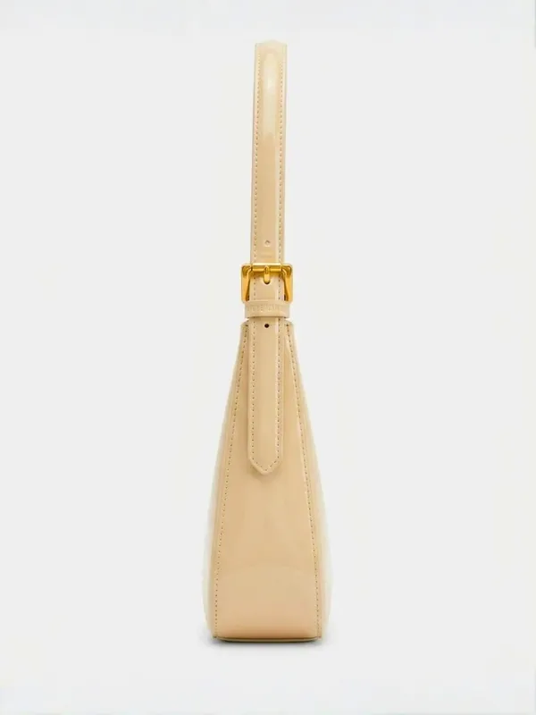 LIKE_STYLE_Premium_Glossy_Patent_PU_Sling_Bag_for_Women