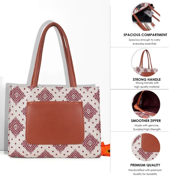 LIKE_STYLE_Premium_Jute_&_PU_Tote_Bag_–_Work_&_Daily_Use
