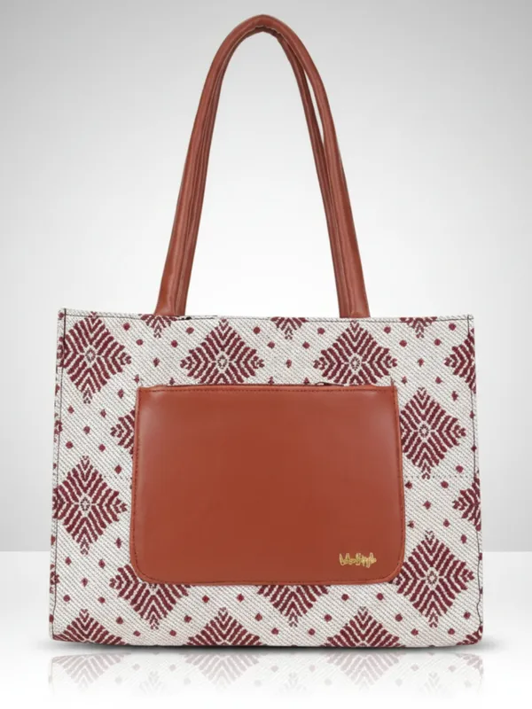 LIKE_STYLE_Premium_Jute_&_PU_Tote_Bag_–_Work_&_Daily_Use