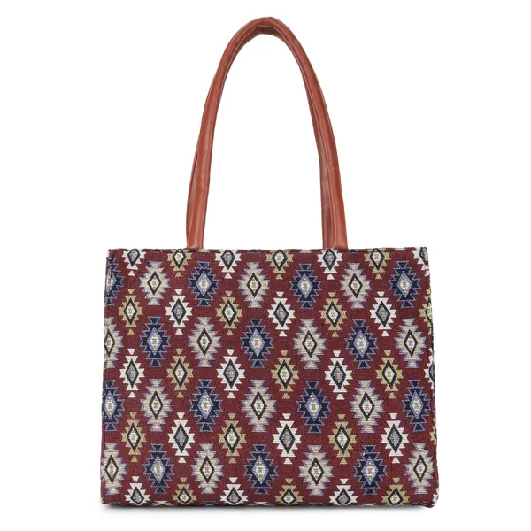 LIKE_STYLE_Premium_Jute_&_PU_Tote_Bag_–_Work_&_Daily_Use