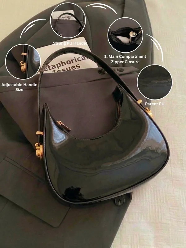 LIKE_STYLE_Premium_Patent_PU_Sling_Bag_for_Women