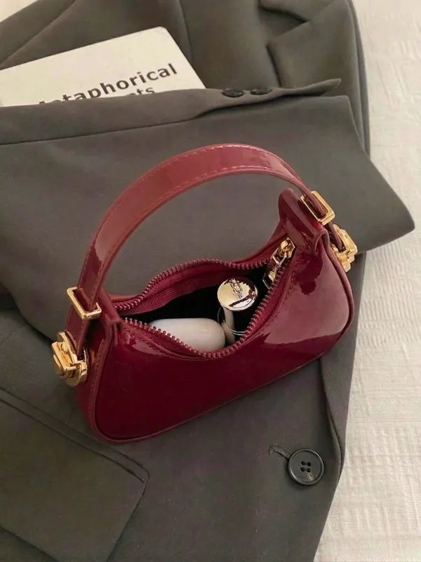 LIKE_STYLE_Premium_Patent_PU_Sling_Bag_for_Women