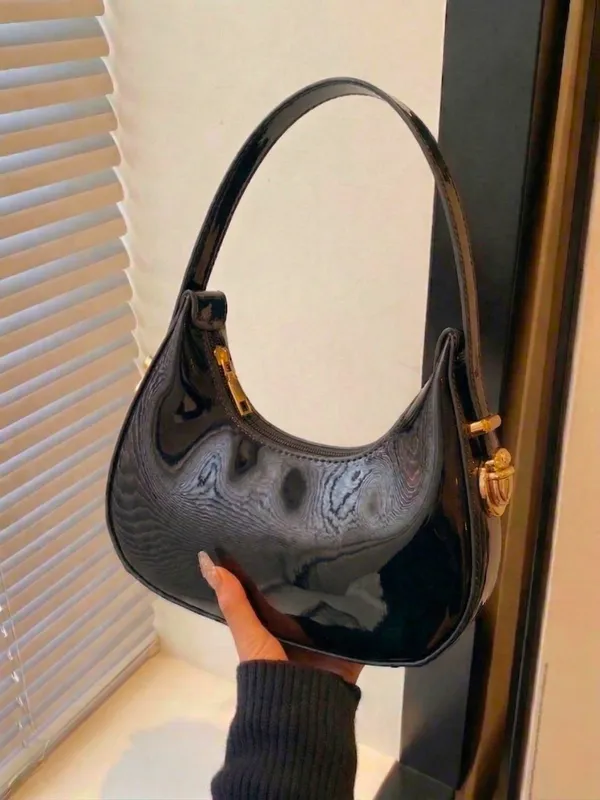 LIKE_STYLE_Premium_Patent_PU_Sling_Bag_for_Women