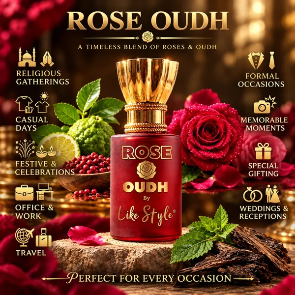 LIKE_STYLE_Rose_Oudh_Attar_for_Men_&_Women_|_Bulgarian_Rose,_Taif_Rose_&_Oud_|_Floral,_Spicy_&_Woody_|_Non-Alcoholic_Roll-On_5.5ml
