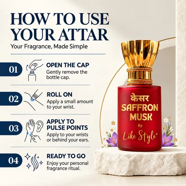 LIKE_STYLE_Saffron_Musk_Attar_for_Men_&_Women_|_Musky,_Spicy_&_Woody_Fragrance_|_Non-Alcoholic_Roll-On_Attar_5.5ml