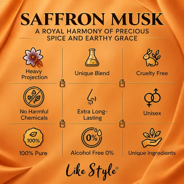 LIKE_STYLE_Saffron_Musk_Attar_for_Men_&_Women_|_Musky,_Spicy_&_Woody_Fragrance_|_Non-Alcoholic_Roll-On_Attar_5.5ml