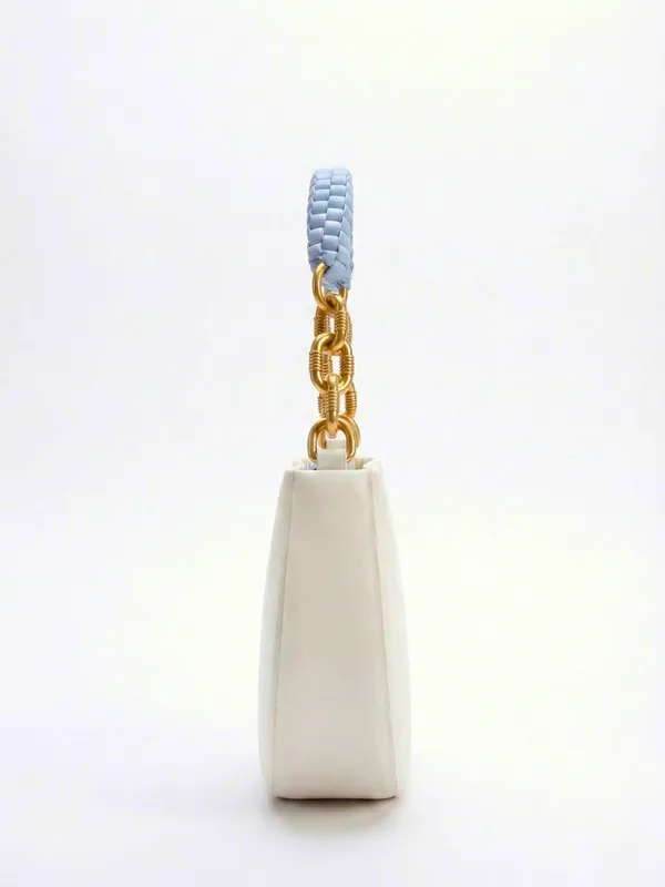 LIKE_STYLE_Women’s_Dual-Tone_PU_Sling_Bag_with_Striped_Design
