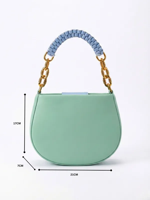 LIKE_STYLE_Women’s_Dual-Tone_PU_Sling_Bag_with_Striped_Design