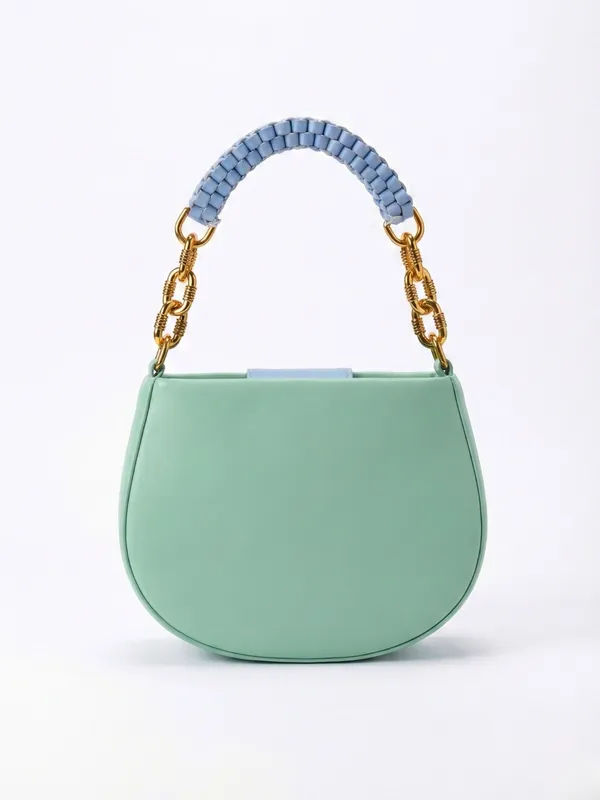 LIKE_STYLE_Women’s_Dual-Tone_PU_Sling_Bag_with_Striped_Design