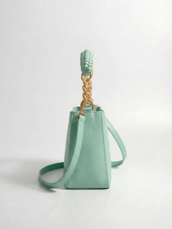 LIKE_STYLE_Women’s_Embossed_PU_Sling_Bag_with_Braided_Top_Handle