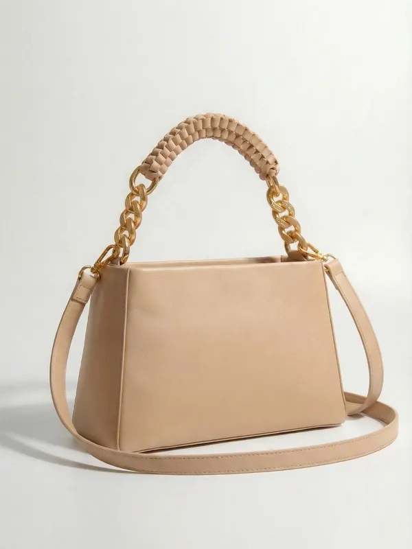 LIKE_STYLE_Women’s_Embossed_PU_Sling_Bag_with_Braided_Top_Handle
