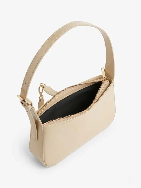 LIKE_STYLE_Women's_Glossy_Patent_Sling_Bag_with_Gold_Chain