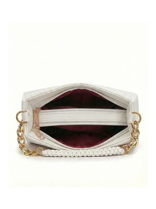 LIKE_STYLE_Women’s_Gold_Glitter_Floral_PU_Sling_Bag