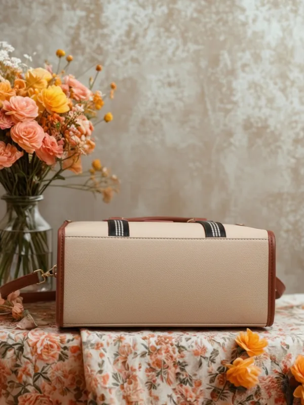 LIKE_STYLE_Women's_Laptop_Shoulder_Bag_with_Detachable_Sling_–_PU_Leather