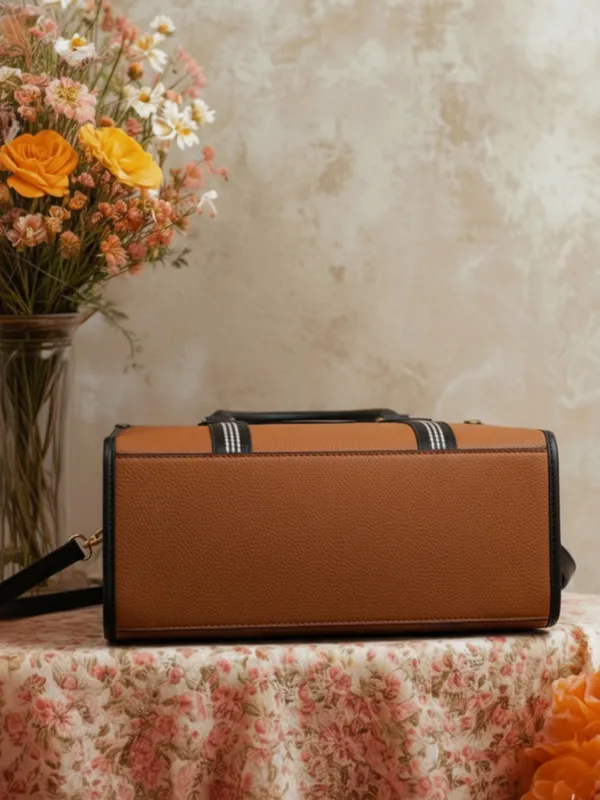 LIKE_STYLE_Women's_Laptop_Shoulder_Bag_with_Detachable_Sling_–_PU_Leather