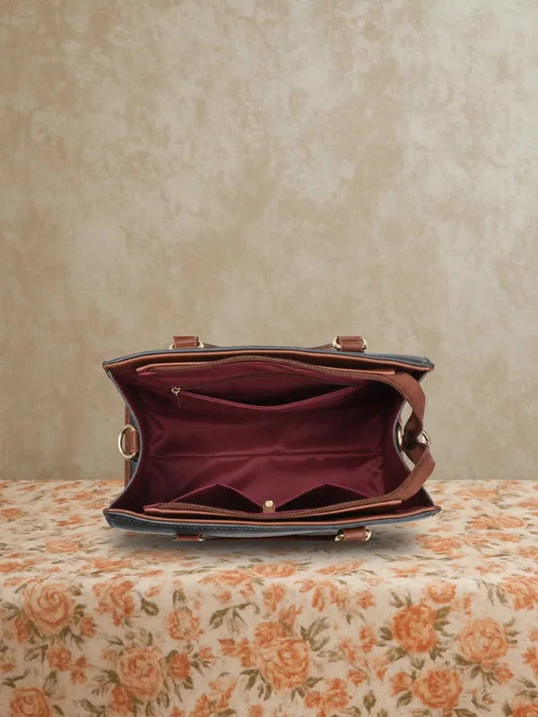 LIKE_STYLE_Women's_Laptop_Shoulder_Bag_with_Detachable_Sling_–_PU_Leather