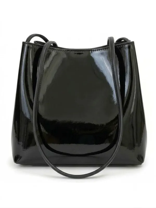 LIKE_STYLE_Women's_Patent_Leather_Tote_Bag_with_Statement_Bow