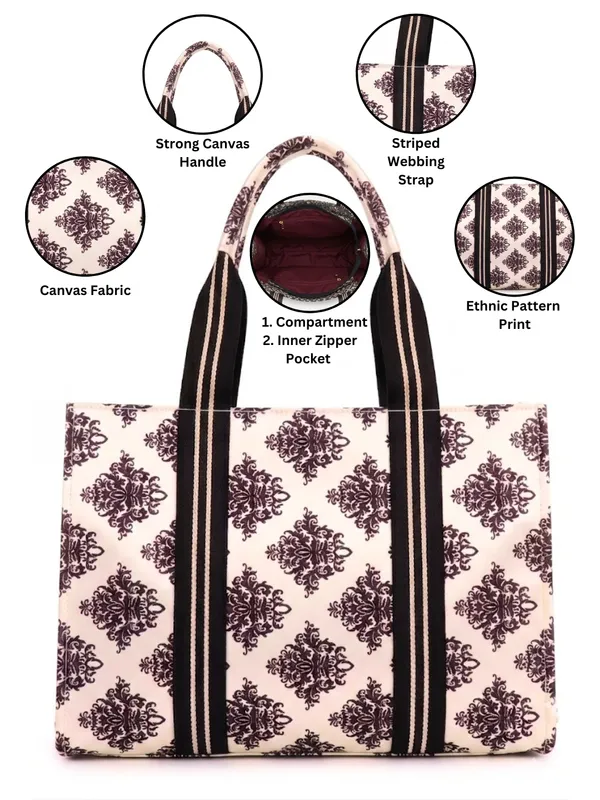 LIKE_STYLE_Women’s_Printed_Tote_Bag_–_Stylish_Canvas_&_Jute_Shoulder_Bag
