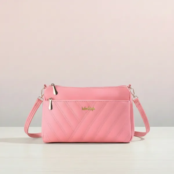 LIKE_STYLE_Women's_Quilted_PU_Crossbody_Sling_Bag