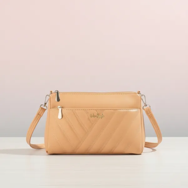 LIKE_STYLE_Women's_Quilted_PU_Crossbody_Sling_Bag