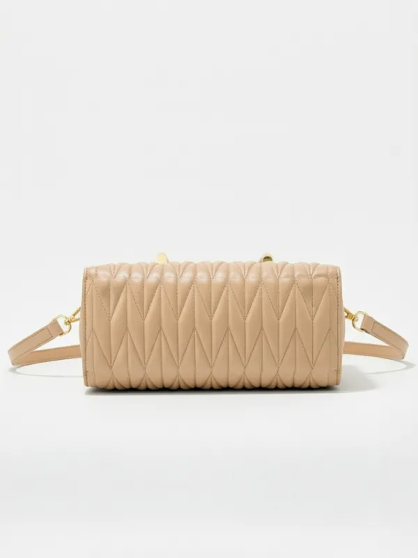 LIKE_STYLE_Women’s_Quilted_PU_Sling_Bag_with_Dual_Compartments