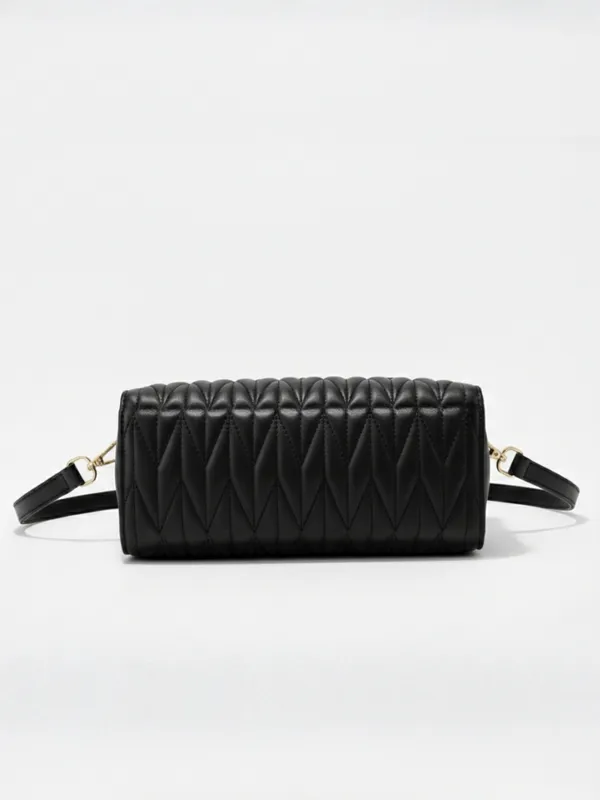 LIKE_STYLE_Women’s_Quilted_PU_Sling_Bag_with_Dual_Compartments