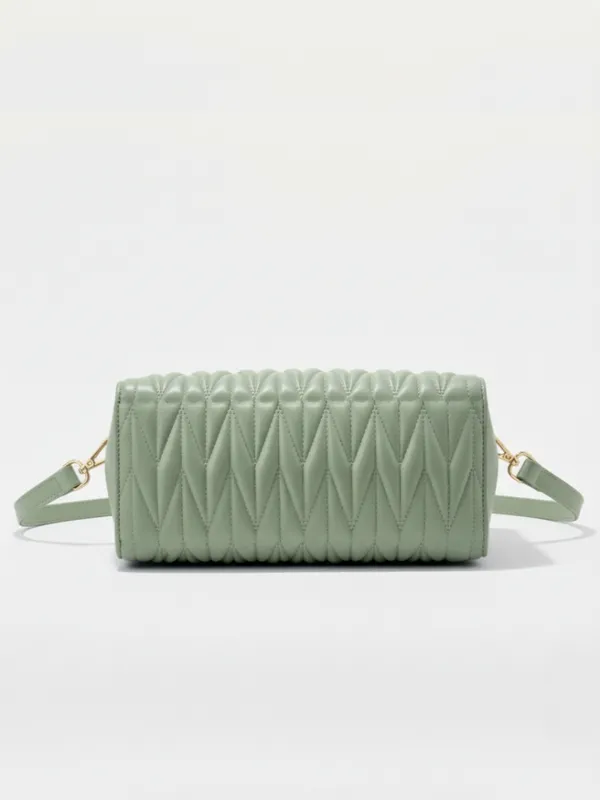 LIKE_STYLE_Women’s_Quilted_PU_Sling_Bag_with_Dual_Compartments