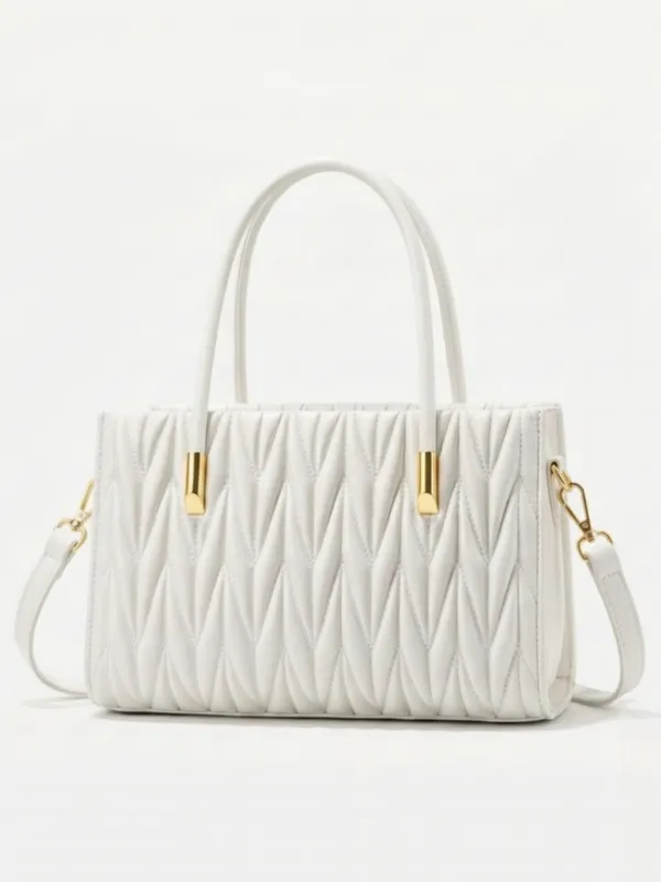 LIKE_STYLE_Women’s_Quilted_PU_Sling_Bag_with_Dual_Compartments