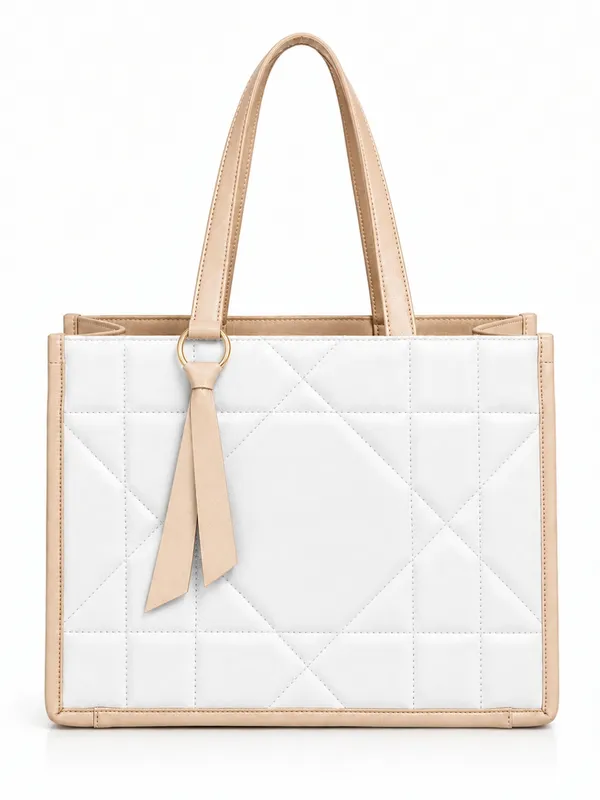 LIKE_STYLE_Women’s_Quilted_Tote_Bag_|_Geometric_Design
