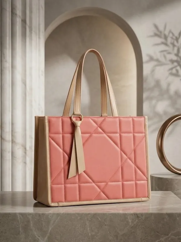 LIKE_STYLE_Women’s_Quilted_Tote_Bag_|_Geometric_Design