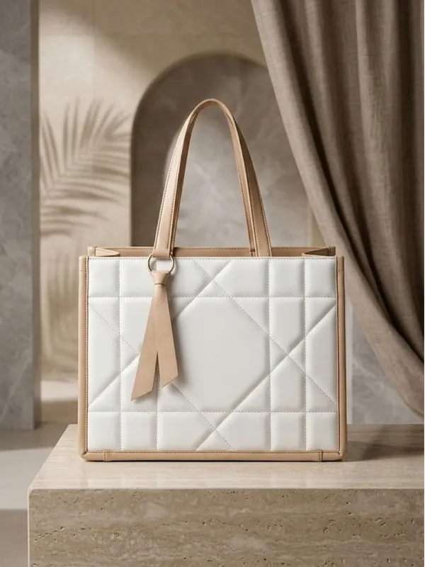 LIKE_STYLE_Women’s_Quilted_Tote_Bag_|_Geometric_Design