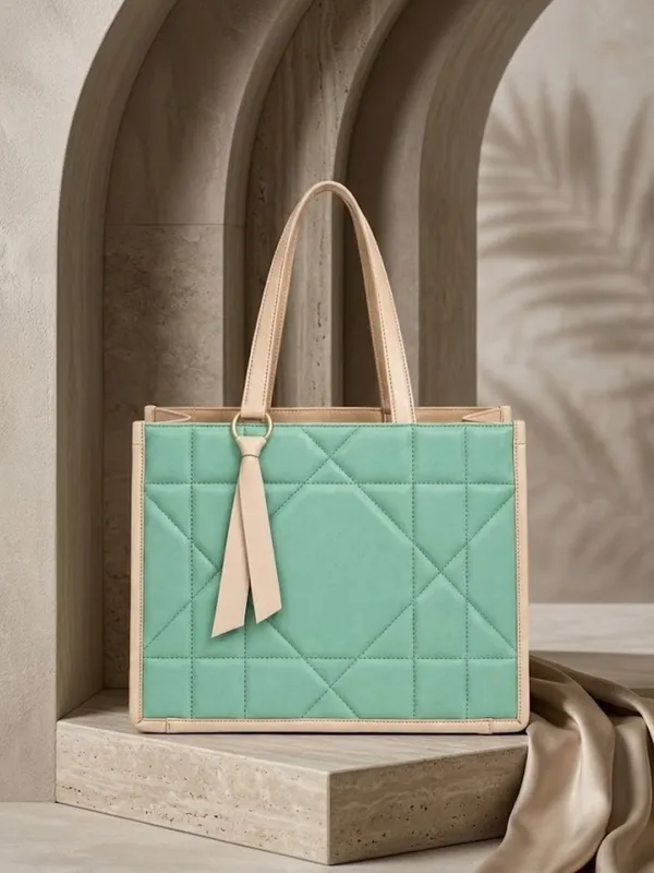 LIKE_STYLE_Women’s_Quilted_Tote_Bag_|_Geometric_Design