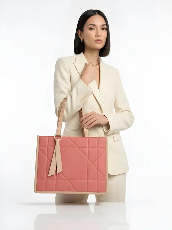 LIKE_STYLE_Women’s_Quilted_Tote_Bag_|_Geometric_Design