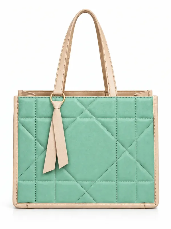 LIKE_STYLE_Women’s_Quilted_Tote_Bag_|_Geometric_Design