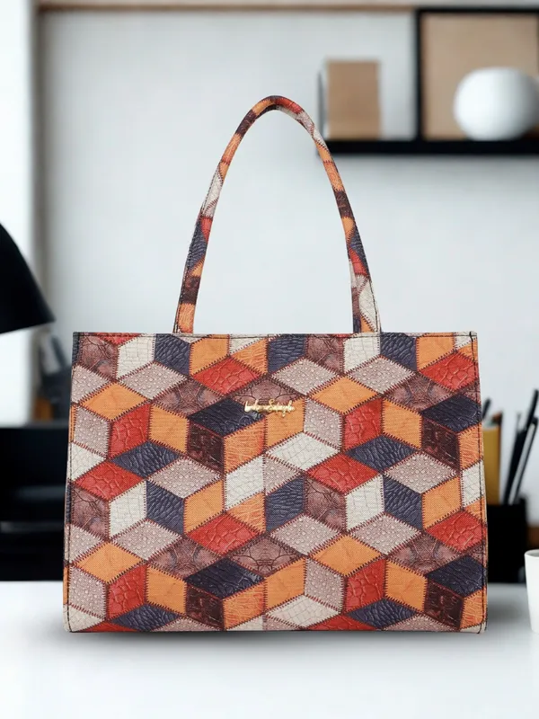 LIKE_STYLE_Women's_Tote_Bag_|_Ethnic_Print_Canvas_Handbag_with_Zipper_Closure_&_Spacious_Compartments